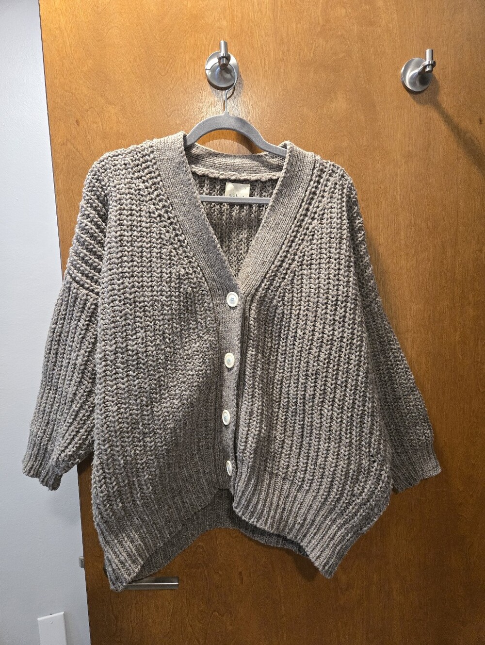 Babaa Cardigan No19 In Dark Mist